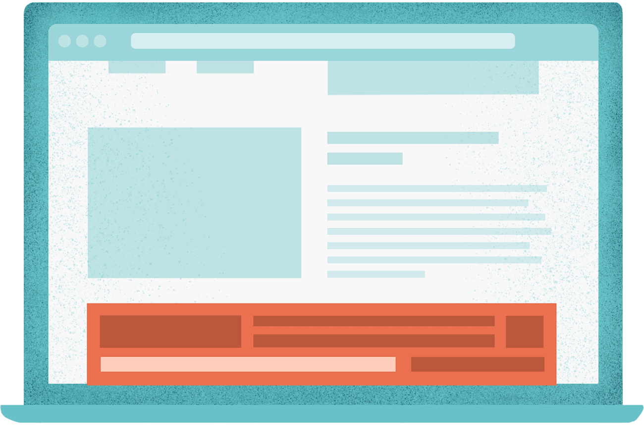 Example of in-post opt-in.