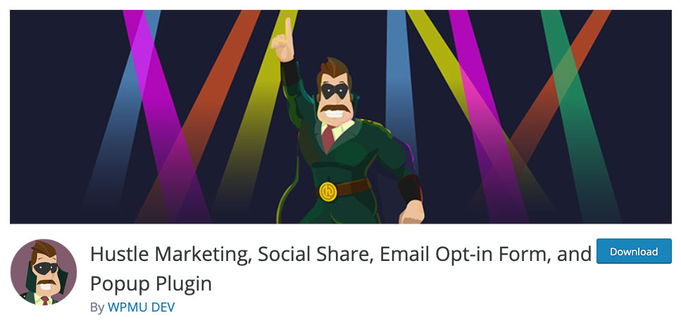 Hustle opt-in plugin.