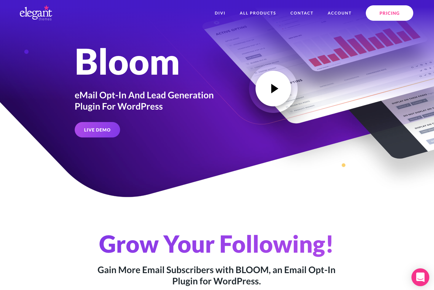 Bloom opt-in plugin.