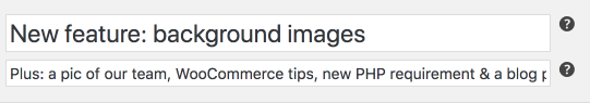 Where to place the preview text in MailPoet. 