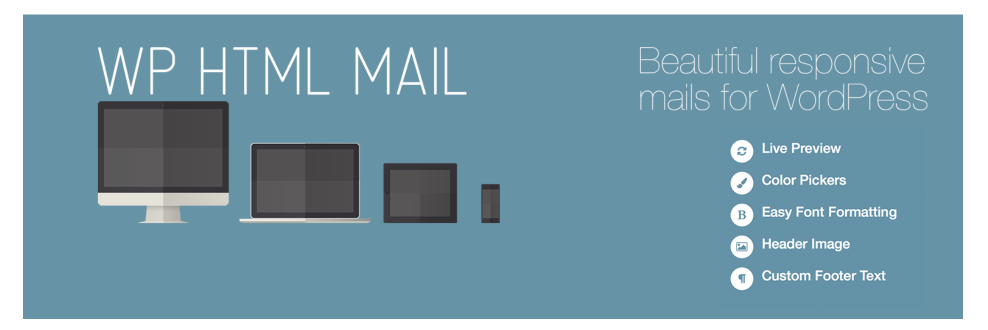 WP HTML Mail header image